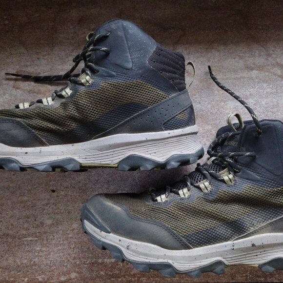 Merrell Waterproof Boots Men's Hiking Boots Size 9.5 - Picture 3 of 9